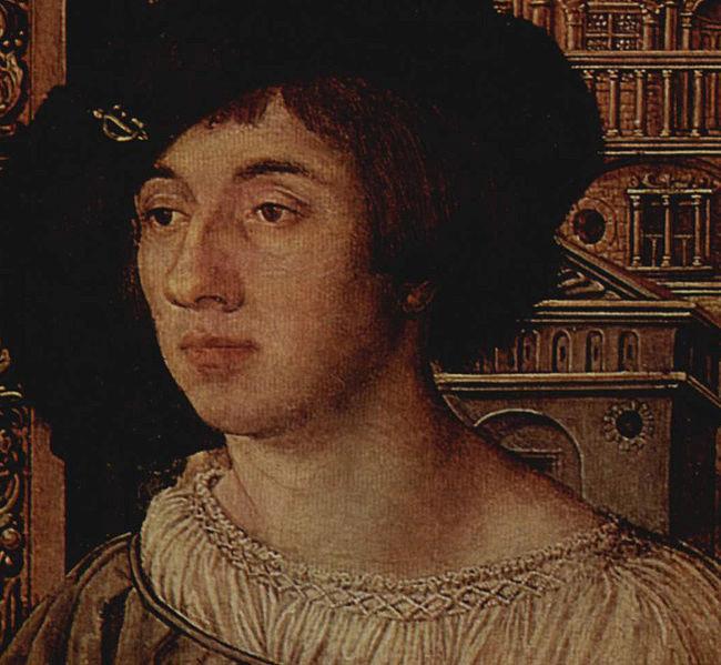 Ambrosius Holbein Portrat eines jungen Mannes Sweden oil painting art